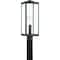 Quoizel Westover 1-Light Earth Black Outdoor Post Lantern WVR9007EK - alternate 4